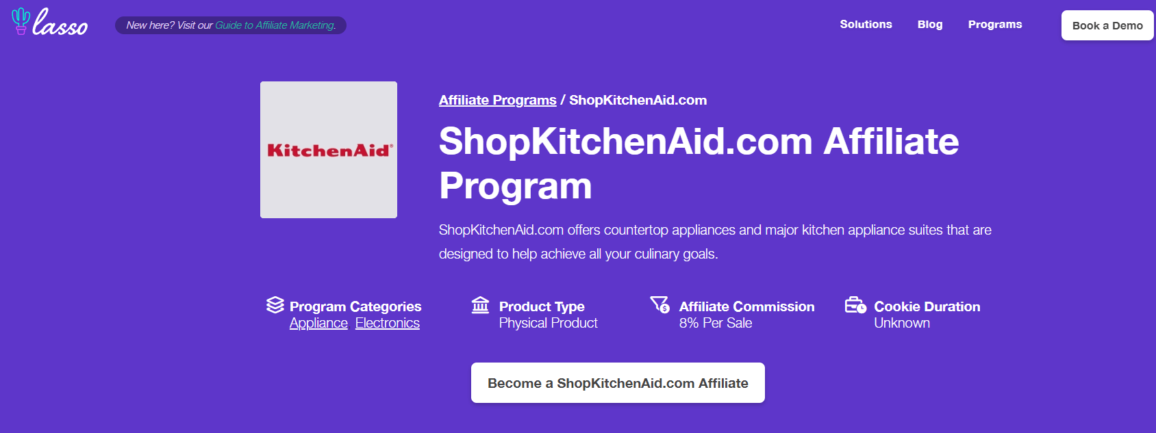 kitchenaid affiliate