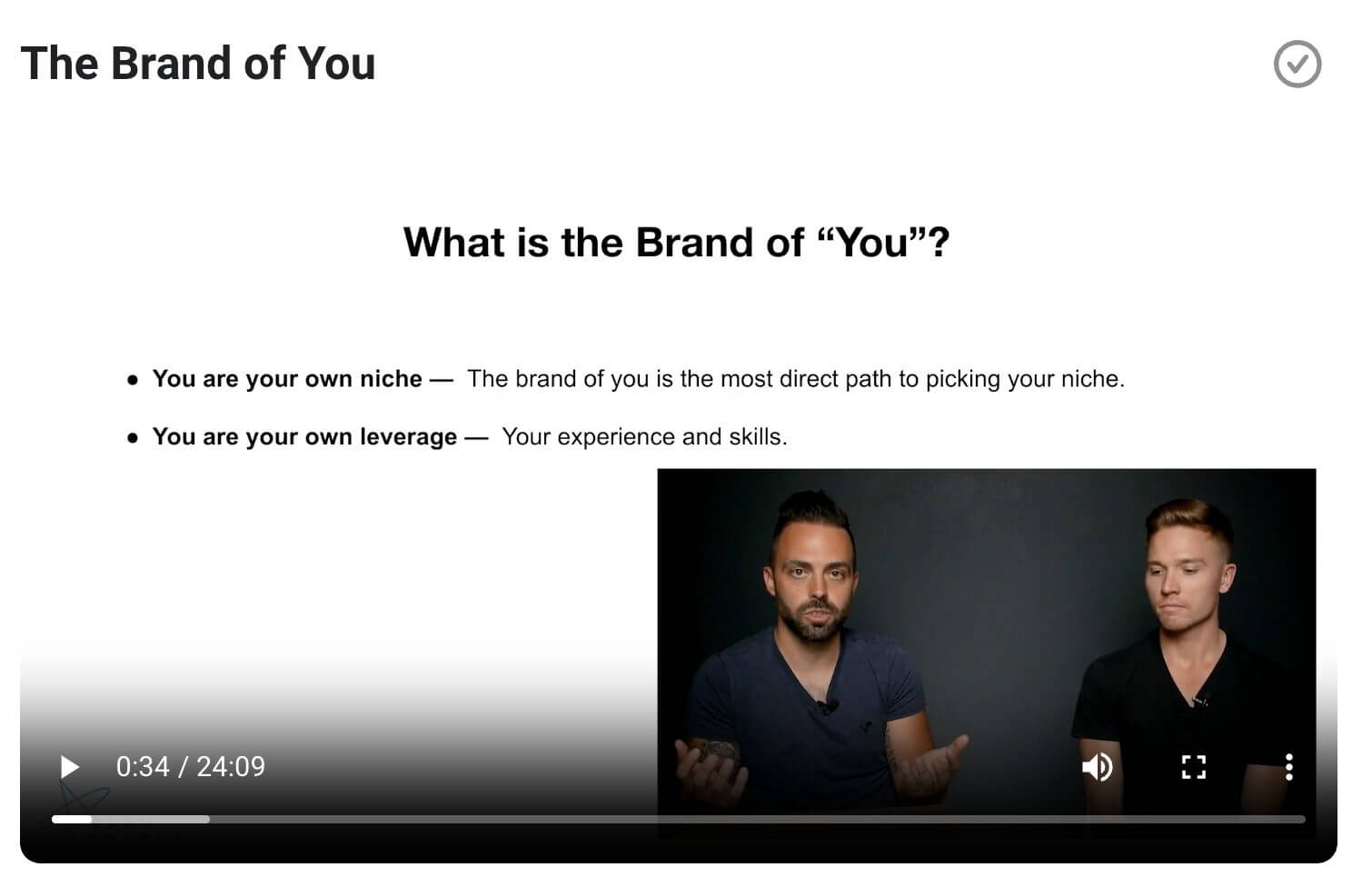 the brand of you