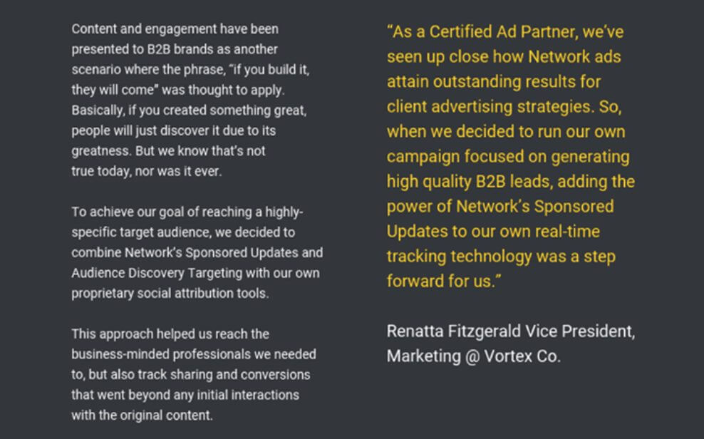 Venngage case study