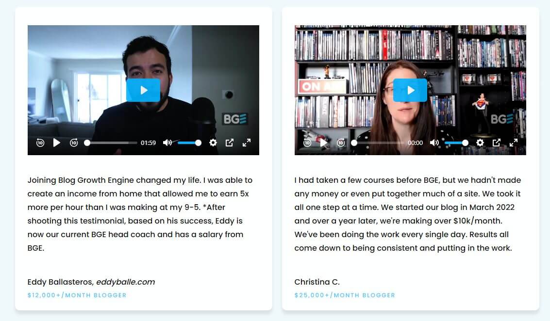 BlogGrowthEngine testimonial