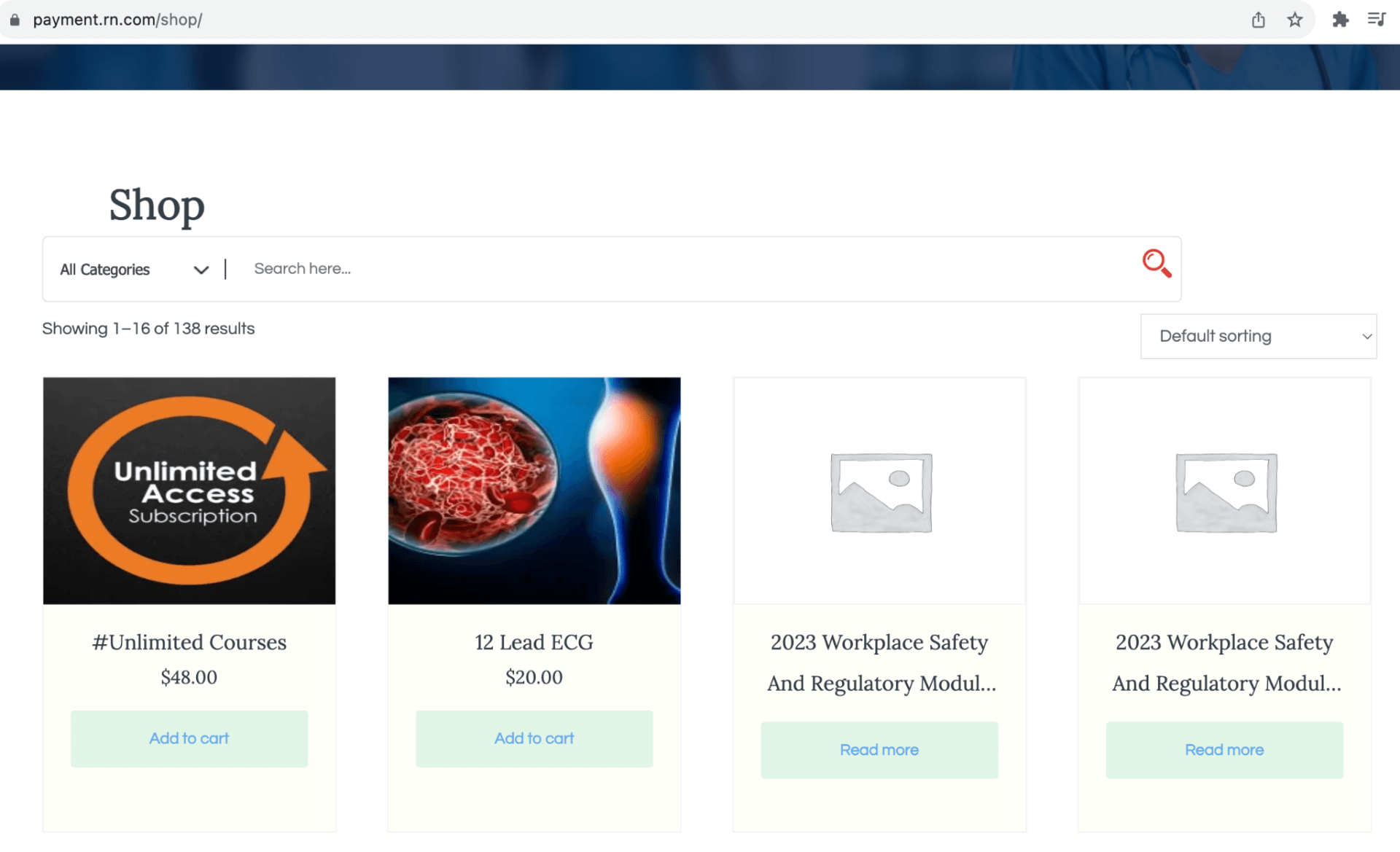 BlueHost shop