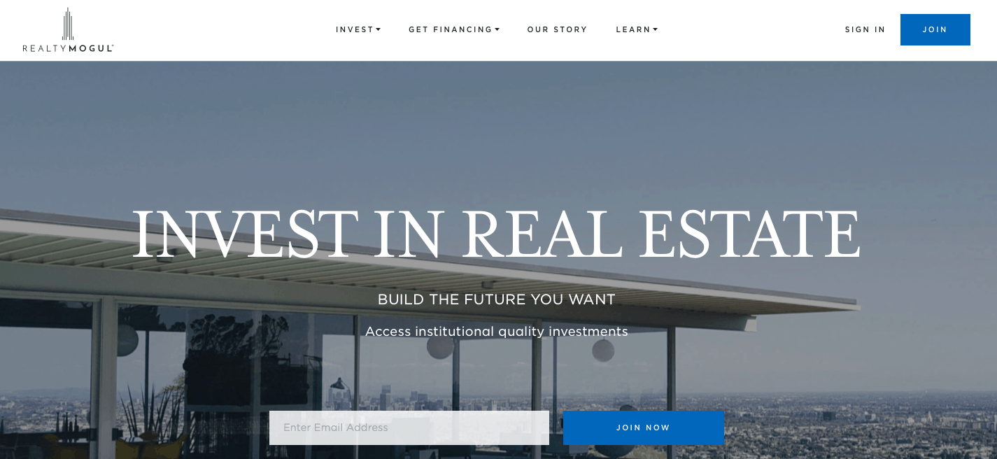 Realty Mogul Home Page