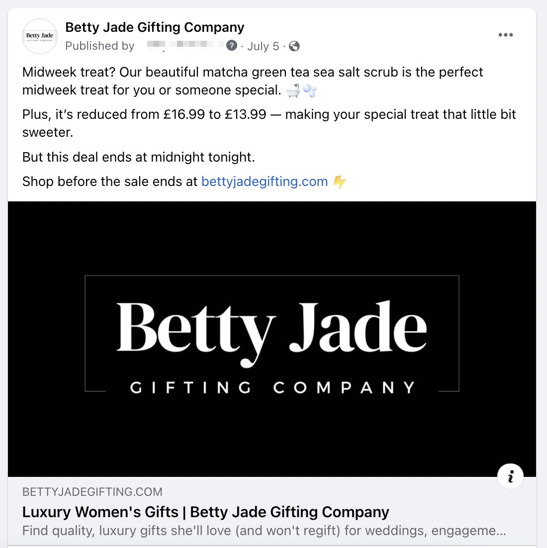 betty jade gifting company