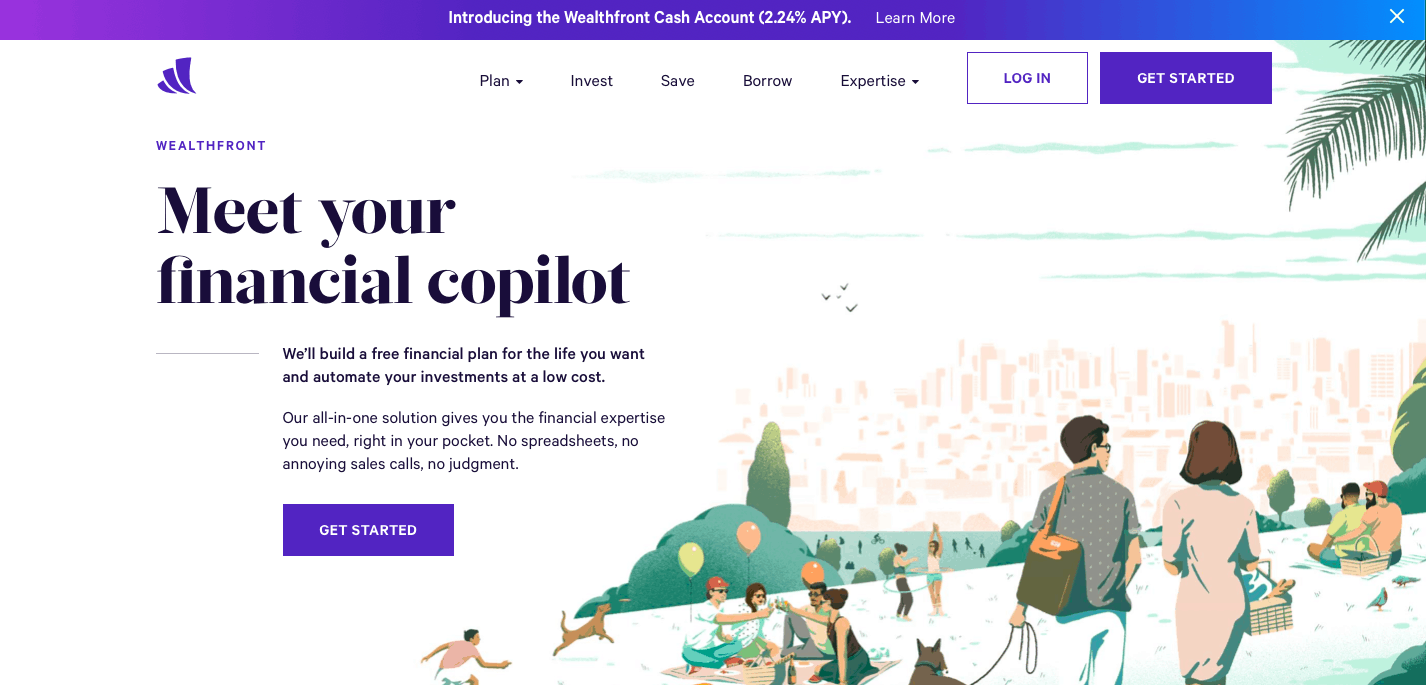 Invest with Wealthfront