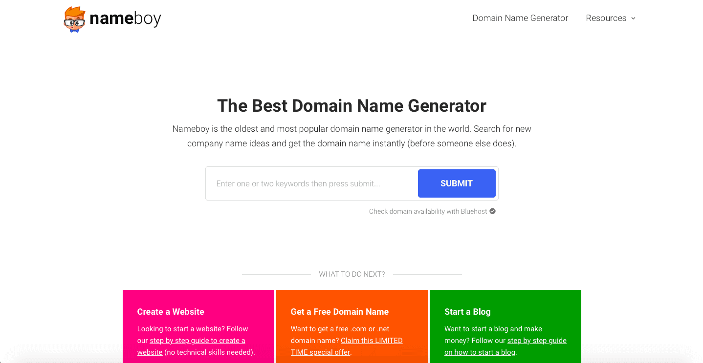 Shopify business name generator