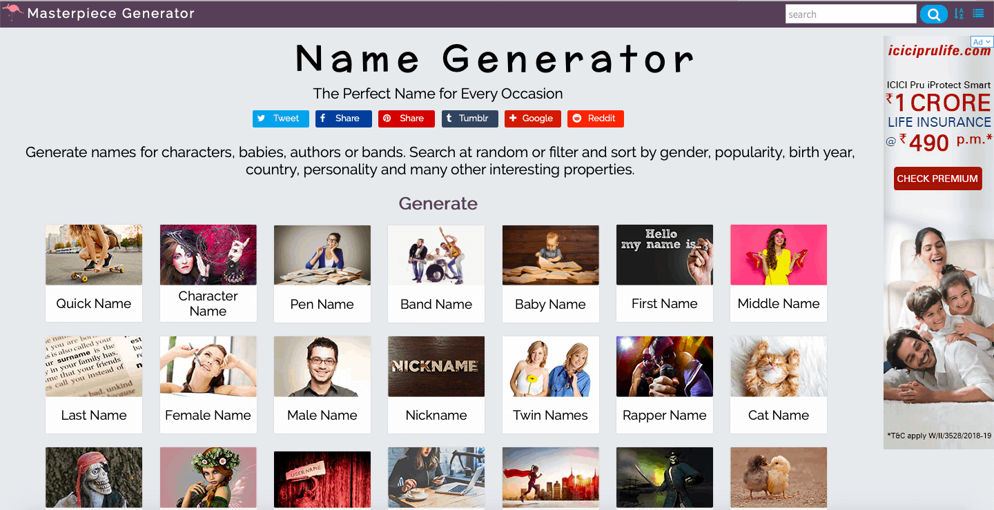 27 Best Name Generators (Domain, Company, and Random) 2020