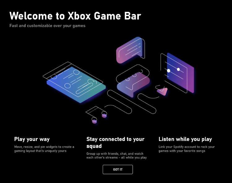 Xbox Game Bar tool.