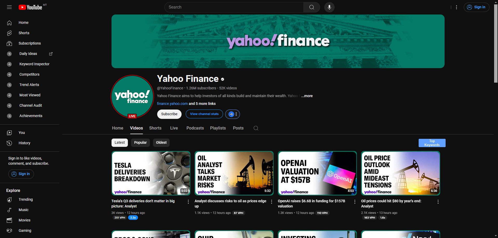 Yahoo Finance

