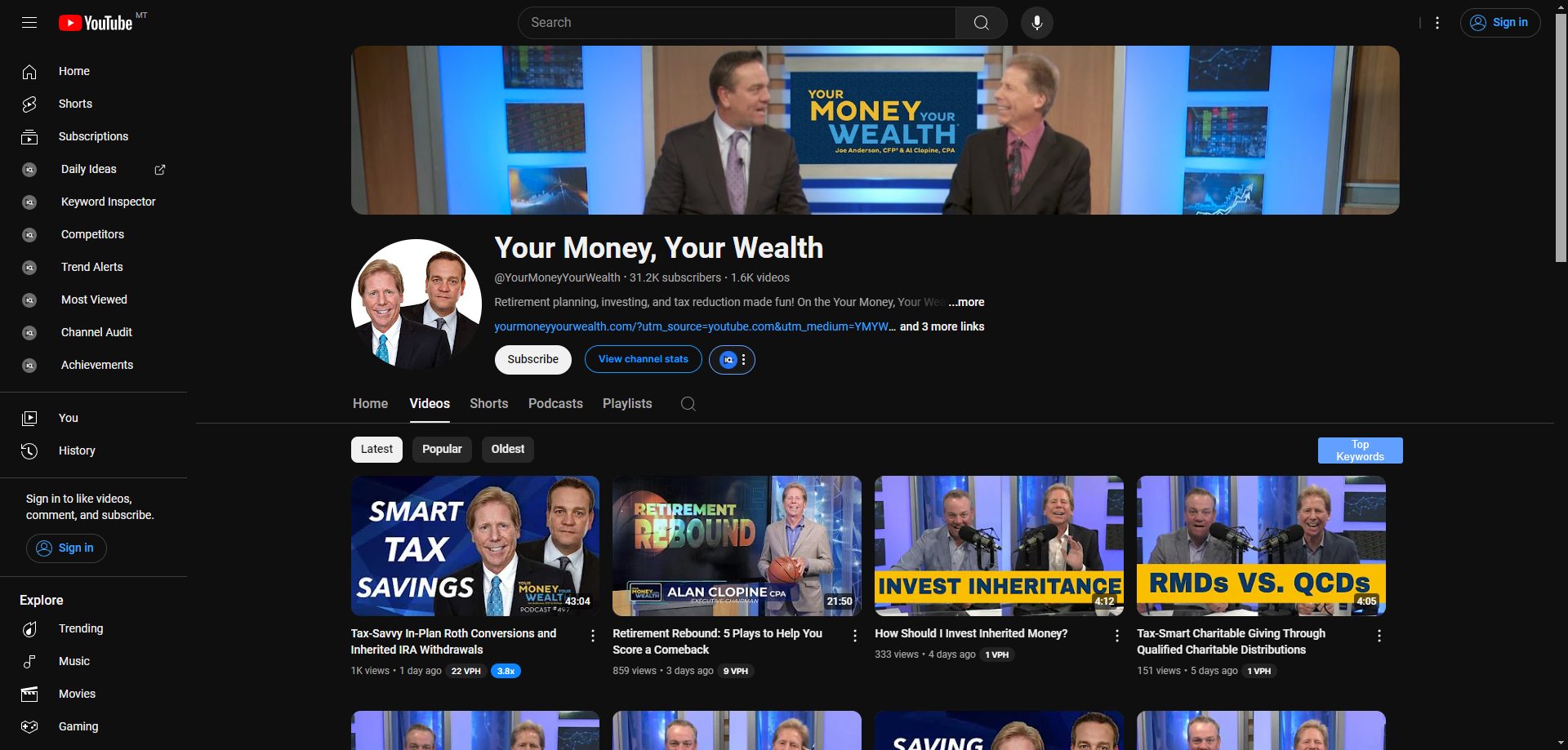 Your Money, Your Wealth
