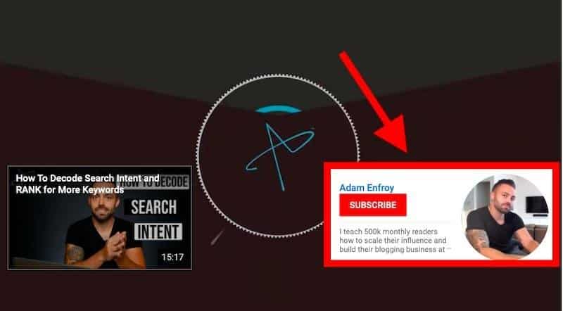 YouTube watermark