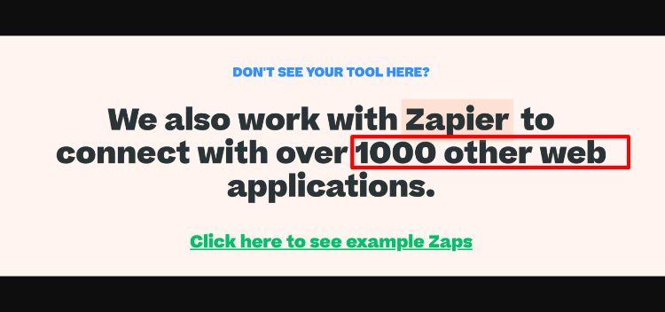 zapier integration